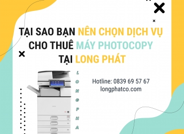 Có nên sử dụng dịch vụ cho thuê máy photocopy hay không?