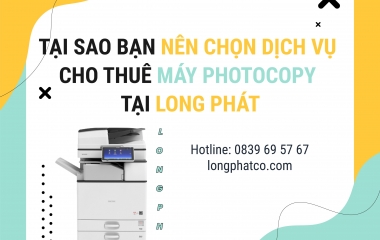 Có nên sử dụng dịch vụ cho thuê máy photocopy hay không?